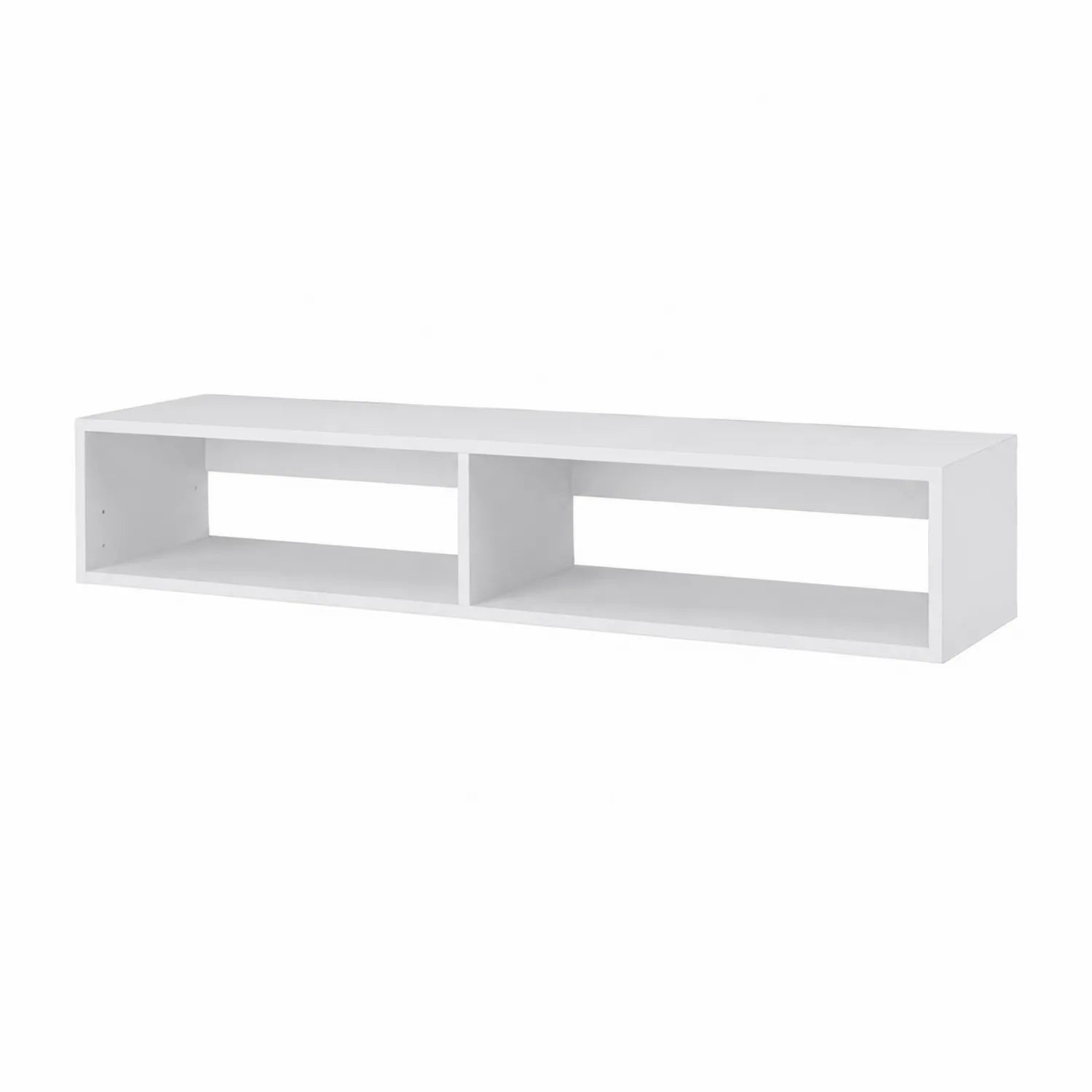 Szafka RTV 120 cm Płyta Wiórowa Biały