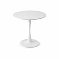 Okrągły stół jadalniany 80 cm MDF Stal