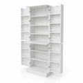 Biały kredens z półkami MDF 180 cm