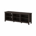 Szafka RTV drewniana 150x40x50 cm Antracyt