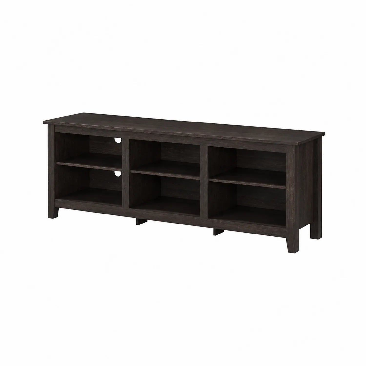 Szafka RTV drewniana 150x40x50 cm Antracyt